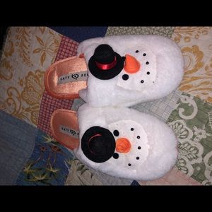 Kate Perry snowman slippers XL